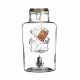 Kilner Clip Top Round Drinks Dispenser 8L