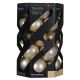 Plain Baubles 6cm x 30 Pearl