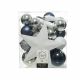 Bauble Mix with Star - Night Blue & White (Box of 33)