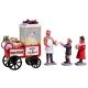 Lemax Popcorn Seller - Set of 4