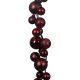 180cm Bauble Garland - Oxblood