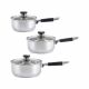 Viners Everyday 3 Piece Saucepan Set