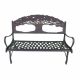 100% Cast Iron Bench - Tree