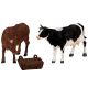 Lemax Feeding Cow & Bull - Set of 3
