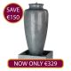 Grey GRC Jar Water Feature 105cm