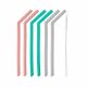Typhoon Pure Silicone Bent Straws - Set of 6