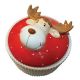 Grandma Wild's Ceramic Reindeer Biscuit Jar 200g