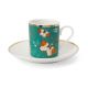 Tipperary Butterfly Set of 2 Espresso Cups