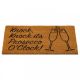 Décoir Coir Door Mat Prosecco 45x75cm