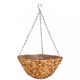 Déco Faux Rattan Hanging Basket 14