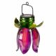 Tulip Pendant Solar Lantern - Purple