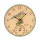 Blue Tit Garden Clock & Thermometer 12