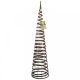 Faux Rattan Obelisk - Chestnut 1.5m