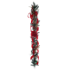 180cm Luxury Festive Garland Red & Green Baubles