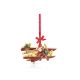 Tipperary Crystal Sparkle Decoration - Santa in Bi-Plane