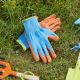 Briers Kids Junior Diggers Gardening Gloves - Orange & Blue 6-10yrs
