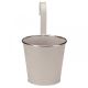 6” Fence & Balcony Hanging Pot - Ivory