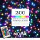 200 Colour Changeable Remote Controlled String Lights