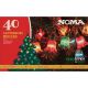 40 Canterbury Belles LED Christmas String Lights - Multi Coloured