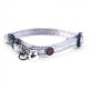 Zöon Adjustable WonderLust Cat Collar - Silver Bling