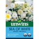 Unwins Sea of White Mixed Annuals