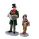 Lemax Merry Newsboy - Set of 2