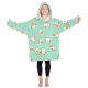 Kids Oversized Hoodzie Egg & Toast