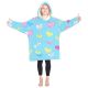 Kids Oversized Hoodzie Love Hearts