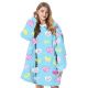 Adult Oversized Hoodzie Love Hearts