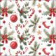 Napkin 33x33cm Christmas Elements (Pack of 20)