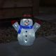 Battery Operated InLit LED Ice Frosty 27cm