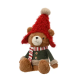 44cm Bear Polyester Sitting with Hat