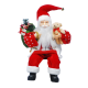 45cm Snowman Jumper Sitting Santa