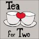 Napkin 33x33cm Tea for Two Stone (Pack of 20)