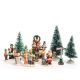 Village Street Accessories with Choir - Pack of 9