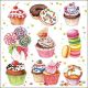 Napkin 33x33cm Sweets (Pack of 20)