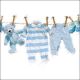 Napkin 33x33cm Baby Boy Clothes (Pack of 20)