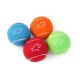 Zöon 5cm Mini Squeaky Pooch Tennis Balls (Pack of 4)