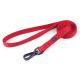 Zöon WalkAbout Dog Lead - Red Polka Standard