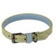 Zöon Luxe Leather WalkAbout Dog Collar - Sage Small