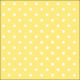 Napkin 33x33cm Dots Yellow (Pack of 20)