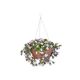 Faux Décor - Petunias Hanging Basket 30cm