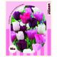 Lovely Combinations - Tulip Pink, White & Purple Blend