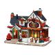 Lemax Poinsettia Lane Bed & Breakfast
