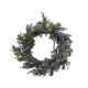 60cm Frosted Blue Berries Wreath