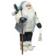 Blue Santa with Backpack 45cm
