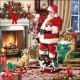 Napkin 33x33cm Santa Interior (Pack of 20)
