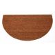 Coir Mat Half Moon Plain 45x75