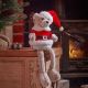 Teddy Santa - Dangly Legs 40cm