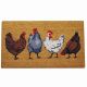 Coir Mat Chicken 45x75